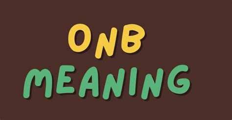 onb mean|ONB 